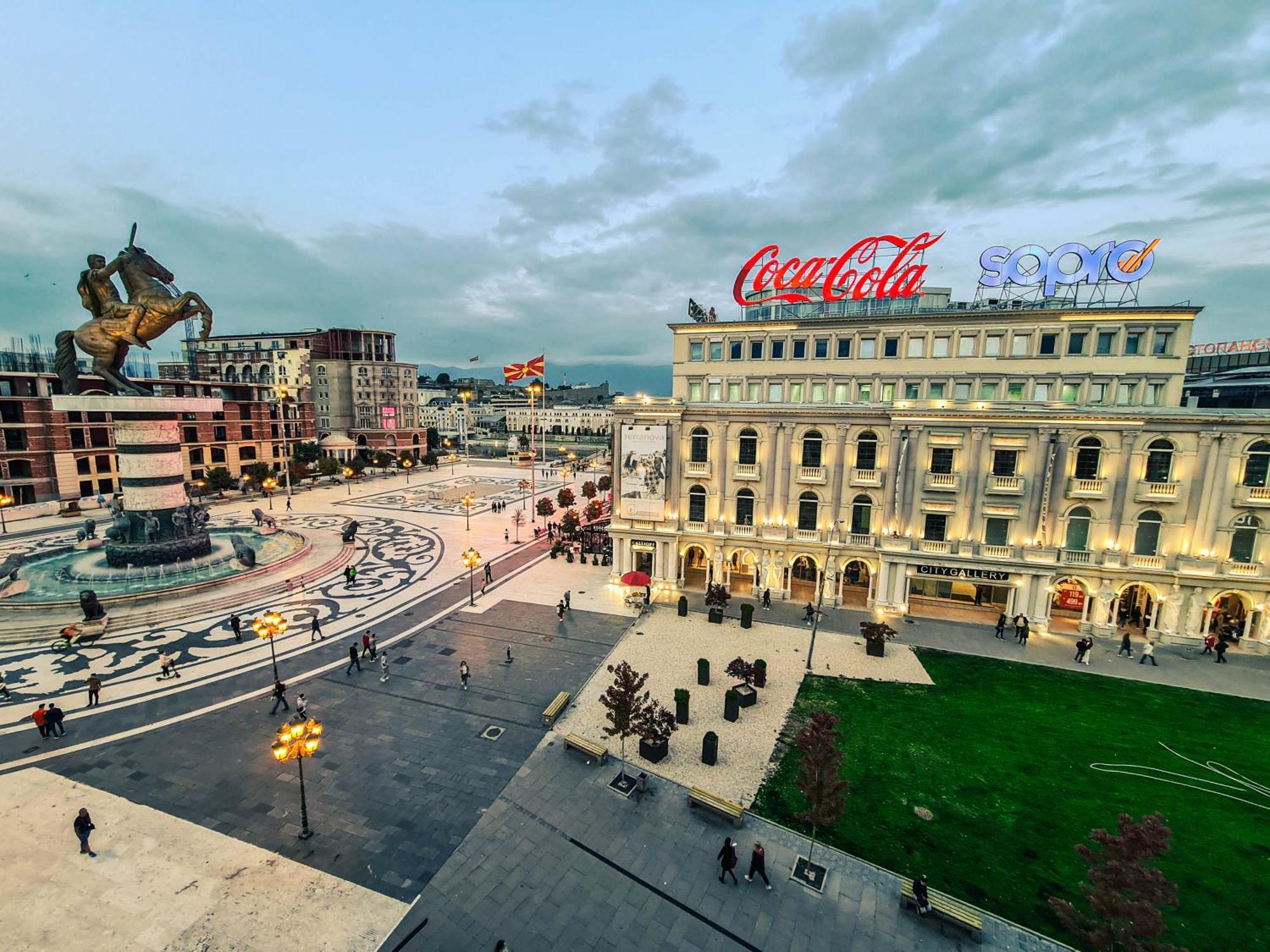 Fantazy Apartment Main Square Üsküp Dış mekan fotoğraf